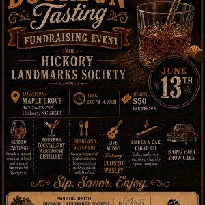 Unforgettable Bourbon Tasting Fundraising Event